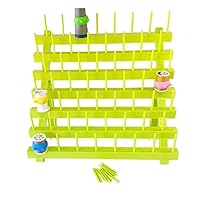 PeavyTailor Sewing Thread Rack Sewing Cone Storage Organizer Embroidery Thread Organizer - Green