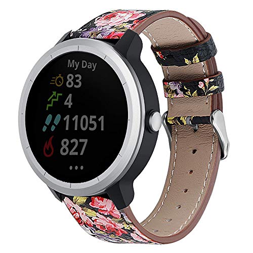 vivoactive 3 leather strap