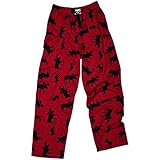 LazyOne Unisex Classic Moose Red PJ Trousers Adult