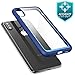 i-Blason Case for Phone X (2017)/ iPhone Xs (2018), Scratch Resistant Clear Halo Series Case (Clear/Navy)
