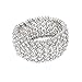 Lavencious Tennis Rhinestone Stretch Bridal Bracelets Evening Party Jewelry For Women Stretch Bracelets