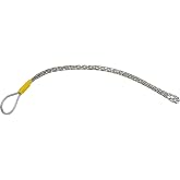 Abeicy 1 Pack Cable Pulling Grip, Electrical Wire Puller Sock, Stainless Steel Mesh Sleeve Lassos Strand for 18-25mm OD Cord, Flexible Cable and Wire