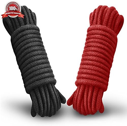 Beauty Molly 2 in 1 Soft Cotton Rope 33 Feet Length 10 M,Set of 2