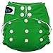 Imagine Baby Products Stay Dry All-in-One Snap Diaper, Emerald