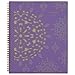 AT-A-GLANCE Vienna Weekly/Monthly Appointment Book, 8 1/2 x 11, Purple, 2018 (122905)