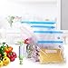 CISNO Sous Vide Bags Kit 5 Food Vacuum Sealed Bags and 1 Hand Pump for Food Storage and Cooking