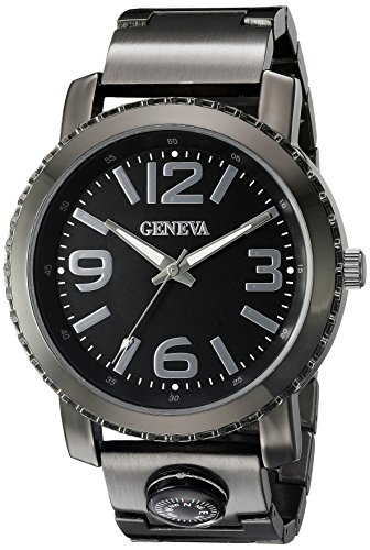 Geneva Men's FMDJM509C Analog Display Japanese Quartz Brown Watch