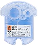 Braun Clean and Renew 4 Pack, Cartridge, Refill, Replacement Cleaner, Cleaning Solution
