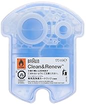 Braun Clean and Renew 4 Pack, Cartridge, Refill, Replacement Cleaner, Cleaning Solution