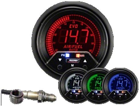 PROSPORT238EVOAFRPK4.9-WO 60mm Premium EVO Wideband Digital Air Fuel Ratio kit