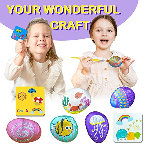 Jar Melo Deluxe Rocks and Painting Kit,Arts and Crafts Supplies
