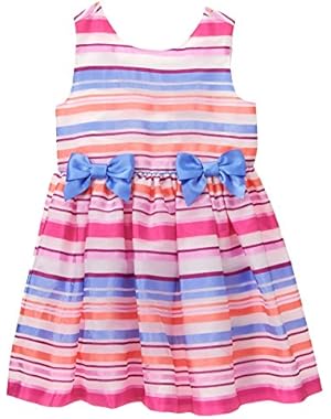 Baby Toddler Girls' Organza Stripe Dress