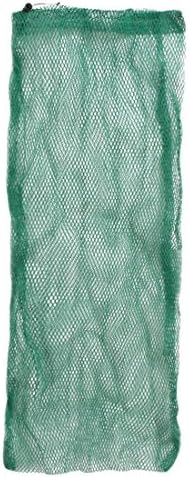 SODIAL(R) 35.5" Long Minnow Drawstring Fish Bag Fishing Keep Net