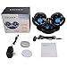 EXCOUP Oscillating Fan for Car with 12V Adapter for Household, Fan for Truck Car 2 Adjustable Speed 360° Rotatable Low Noise