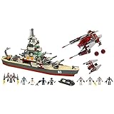 KRE-O Battleship U.S.S. Missouri Set (38977) with Bonus Alien Showdown