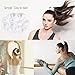 Whavel 12 Pack Hair Scrunchies Velvet Elastics Scrunchy Bobbles Soft Hair Bands Hair Ties, White
