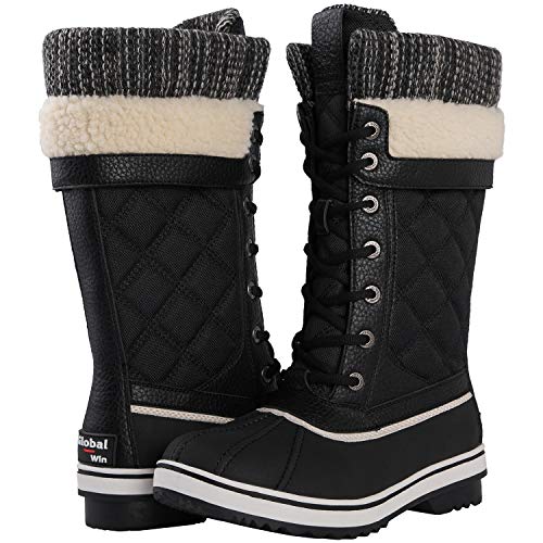GLOBALWIN-Womens-1932-Mid-Calf-Winter-Snow-Boots