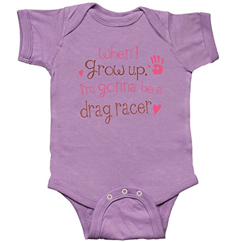 inktastic Future Drag Racer Cute Infant Creeper 18 Months Lavender