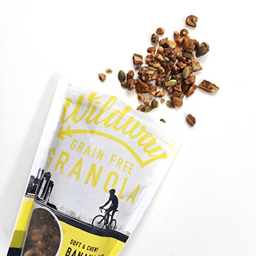 Wildway Banana Nut Grain-free Granola, 8oz (Certified gluten-free, Paleo, Vegan, Non-GMO)