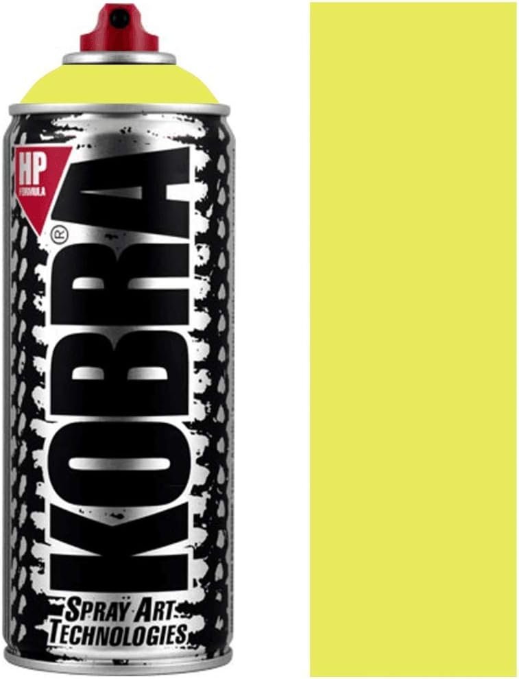 Kobra HP1300 400ml Aerosol Spray Paint Green Yellow Amazon.co.uk