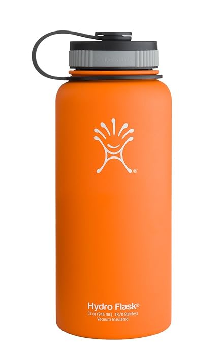 hydro flask insulated wide mouth flat cap