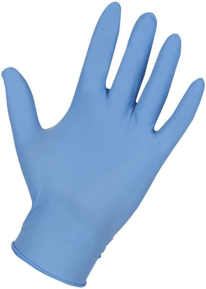 PACKAGING AND DISPOSABLES DISPOSABLE NITRILE POWDER FREE GLOVES (100, X-LARGE)