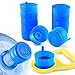 JVIGUE Non Spill Cap Anti Splash Bottle Caps Reusable for 55mm 3 and 5 Gallon Water Jugs with Water Bottle Handle Pack of 10 primary