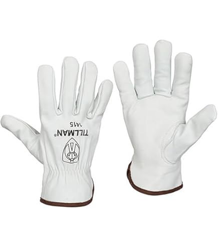 Tillman 1415 Unlined Top Grain Goatskin Drivers Gloves, Medium