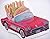 18 DIFFERENT Classic Cardboard Cars Party Planner Serving Tray Dish