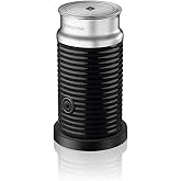 Nespresso Aeroccino 3 Milk Frother | Auto shut-off, nonstick coating