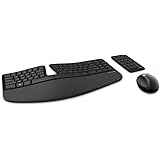 Microsoft Sculpt Ergonomic Wireless Desktop Keyboard and Mouse (L5V-00001)