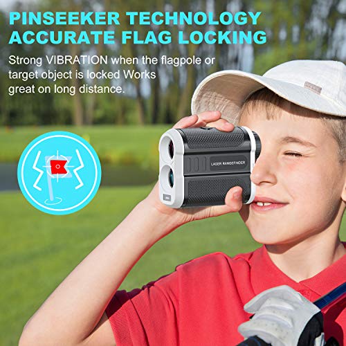 ZIAMRE Golf Range Finder, Laser Range Finder 650 Yard Range with Slope