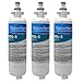WaterSentinel WSL-3 Refrigerator Replacement Filter: Fits LG LT700P Filterss (3-Pack) , Blue