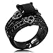 Black Rhodium Plated Princess Cut Heart Shape Wedding Engagement Ring