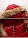 SS&CC Girls' Long Flower Printing Bowknot Winter Coat Hooded Jacket, Most Wished Gift