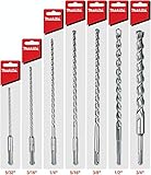 Makita 7 Piece - SDS-Plus Complete Drill Bit Set