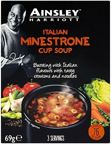 Ainsley Harriot Minestrone Cup Soup 69g