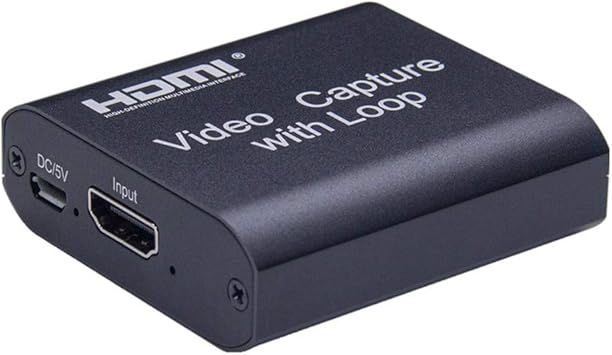 Amazon Com 21 Upgraded Capture Card Usb 2 0 Hdmi Game Capture Card Device With Loop Out Port Hd Video 1080p 30hz With Full Metal Casing Plug And Play For Windows And Macos Apps For Amazon Com 21 Upgraded Capture Card Usb 2 0 Hdmi Game Capture Card Device With Loop Out Port Hd Video 1080p 30hz With Full Metal Casing Plug And Play For Windows And Macos Apps For