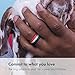 Enso Rings Hammered Stackable Silicone Ring | Premium Fashion Forward Silicone Ring | Hypoallergenic Medical Grade Silicone | Commit To What You Love