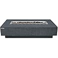 Amazon.com : Hampton Concrete Fire Pit 56" x 32" Outdoor Patio Firepit ...
