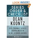 Dean Koontz Series Order &amp; Checklist: Odd Thomas Series, Frankenstein ...