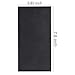 Leather Repair Patch 10 Pieces Leather Repair Kit Black Leather Adhesive Patch First-aid for Sofa, Car Seat, Handbag 4x8 Pack of 10 Small Black
