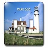 3dRose LLC lsp_80839_2 Lighthouse On Cape Cod in