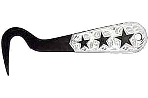 Intrepid International Silver Three Star Overlay Hoof Pick