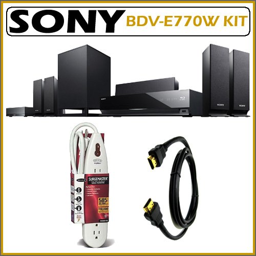 Sony BDV-E770W 3D Blu-ray Disc Player Home Entertainment System Sony BDV-E770W 3D Blu-ray Disc Player Home Entertainment System