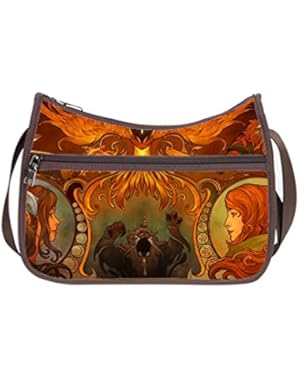 JIUDUIDODO Oxford Fabric Custom Novelty Game Dota 2 Cross Body Handbags Casual Bags (Twin Sides)