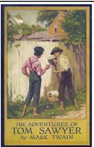 Dollhouse Miniature Book "The Adventures of Tom Sawyer" - Readable