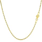 The Diamond Deal 10k REAL Yellow Gold 3.2mm Shiny