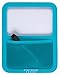 Five Star Locker Accessories, Locker Dry Erase Board with Storage Pocket, Magnetic, Teal (72592)