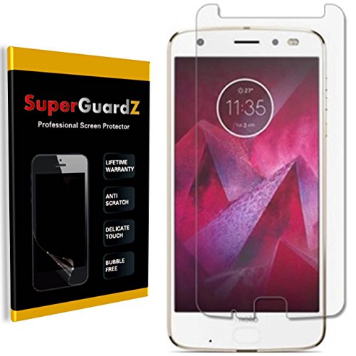 [8-Pack] Motorola Moto Z2 Force Screen Protector - SuperGuardZ, Anti-Glare, Matte, Anti-Fingerprint, Anti-Scratch, Anti-Bubble